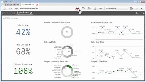 Qlik Sense Desktop Interface Orientation And Navigation YouTube