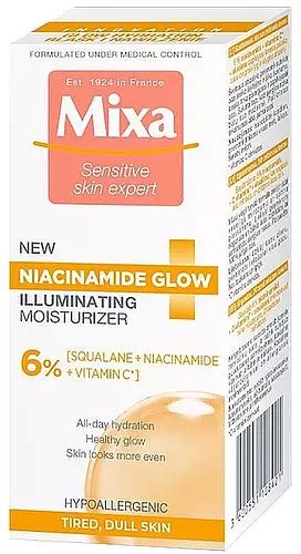 Mixa Niacinamide Glow Brightening Cream With Moisturizing Effect