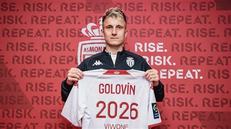 Aleksandr Golovin Extends Contract With As Monaco Until 2026 Newsmc