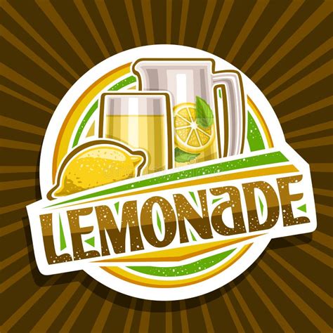 Unique Lemonade Logo For Your Company Stock Vector Illustration Of