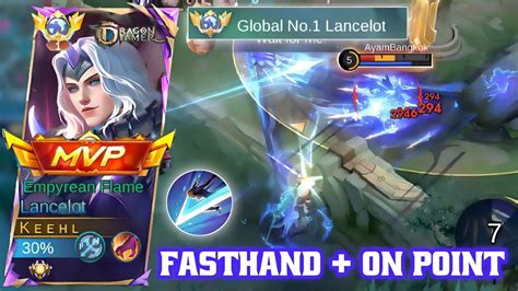 Lancelot Fasthand On Point Dash Combo Destroy All Enemy Easy Top