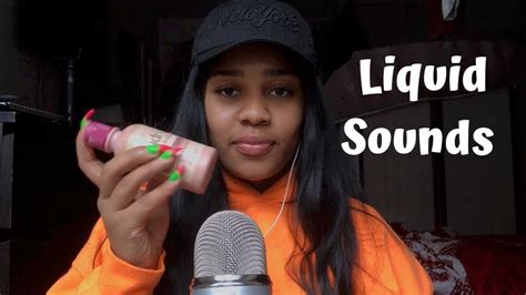 Asmr Liquid Shaking And Water Sounds 💦💧 Slight Tapping And Mouth Sounds