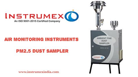 Instrumex Pm Dust Sampler With Gaseous Sampling Attachment Switch