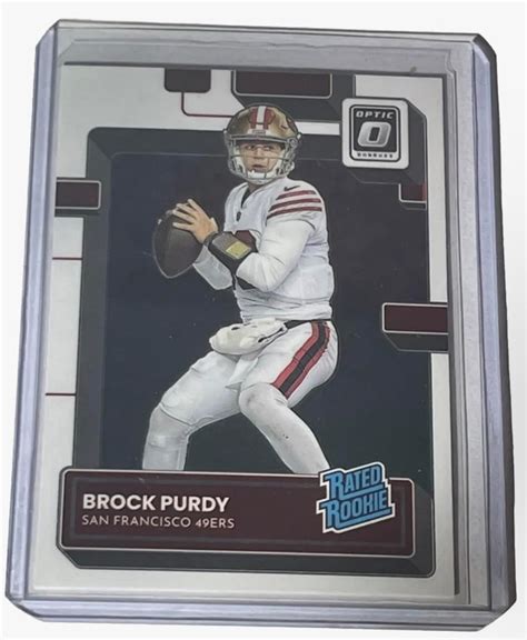 Amazon Donruss Optic Rated Rookie Brock Purdy Rc San