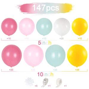 DIY Daisy Balloon Garland 147PCS Daisy Balloon Arch Kit Retro Hippie