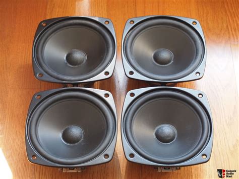 BOOKSHELF or CENTER SPEAKER WOOFER DRIVER Replacements Pairs 4" 5" 6 ...