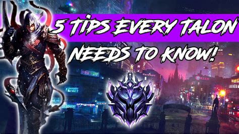 5 Tips Every Talon Needs To Know League Of Legends Talon Guide 2020