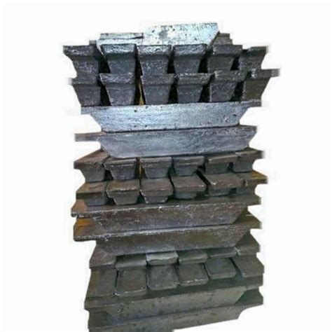 Battery Lead Alloy Ingots Weight Kg Rectangle At Rs Kg In