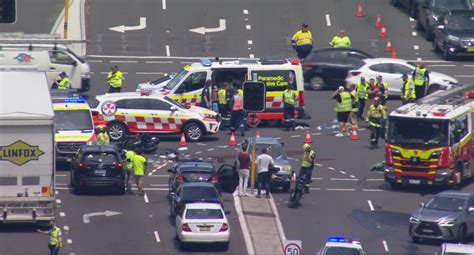 Motorbike Rider Dies In Horrific Sydney Crash Caught On Dashcam