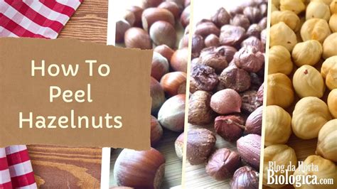 How To Peel Hazelnuts Easily Youtube