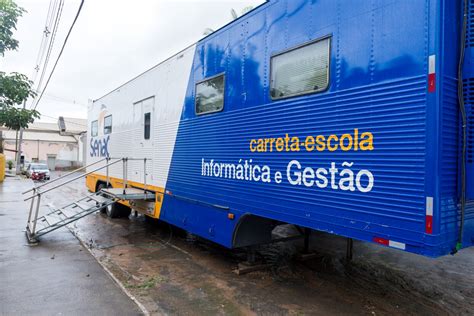 Unidade Móvel de Informática e Gestão do Senac chega a Carnaubais