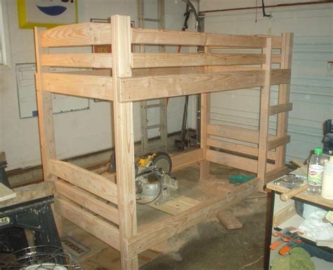 Bunk Bed Building Plans Bed Plans Diy And Blueprints