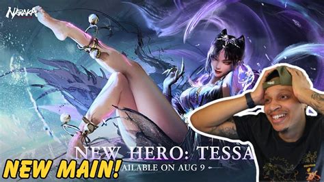 Unveiling Naraka Bladepoint Powerful New Hero Tessa YouTube