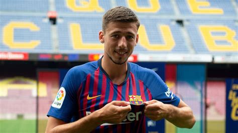 Vídeo Clement Lenglet Presentado Como Nuevo Jugador Del Barcelona