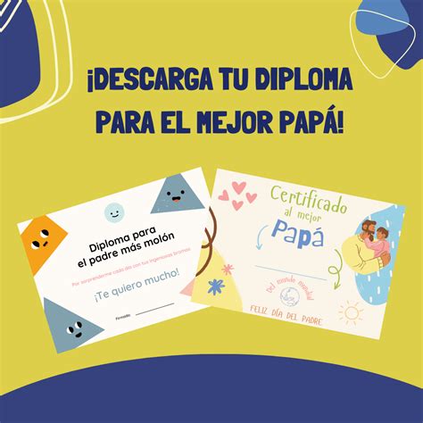 Arriba Imagen Dia De Padre Diploma Para Pap Abzlocal Mx