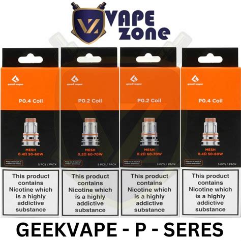 GEEK VAPE P SERIES COILS 5PC/PACK - Vape Zone UAE