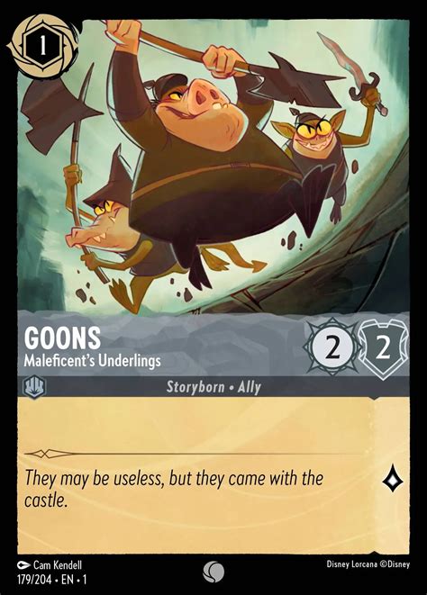 Goons Maleficent S Underlings Lorcana Card Lorcana Gg