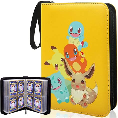 Album de Jeux de Cartes Pokémon pour Enfant Classeur de Photos album