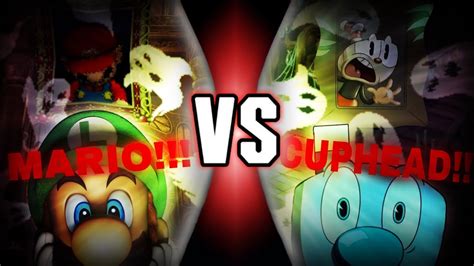 Fanmade Death Battle Trailer Luigi Vs Mugman Remake Super Mario Bros