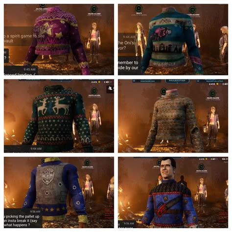 Upcoming survivor Christmas sweaters from paulies stream 😍😍😍. : r ...