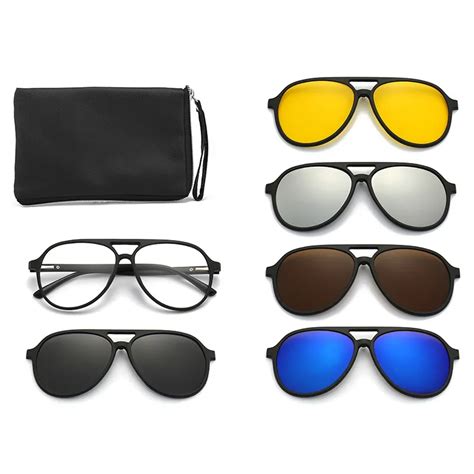 Gafas De Sol Polarizadas De Doble Haz Para Hombre Y Mujer Lentes Con