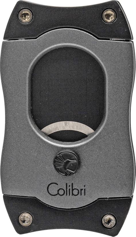 Cigar Cutter Colibri S Cut Gunmetal With Black Blades Haddocks