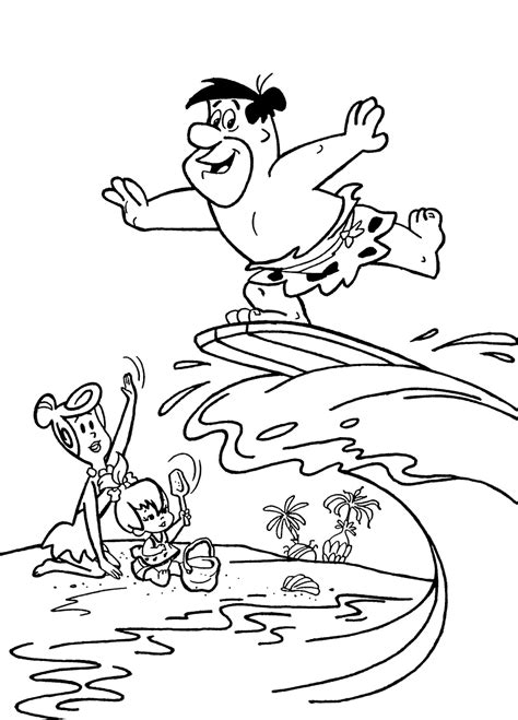 Flintstones Coloring Pages Part 620 The Best Porn Website