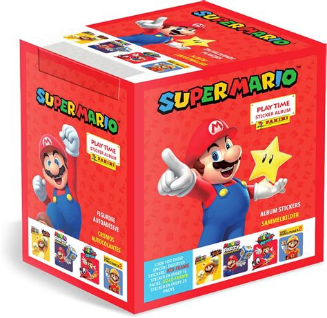 Super Mario Playtime Colecci N De Pegatinas X Paquetes Amazon Es