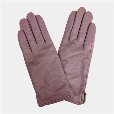 Женские перчатки Sergio Torri 579/1ш 8,0 беж 8 Пудрово-фиолетовые ...