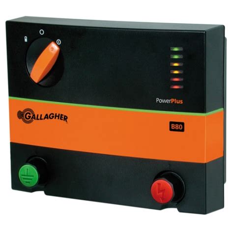 Gallagher Ba80 Multi Power 12v Battery Electric Fence Energiser 356358