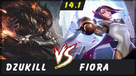 Dzukill Yasuo Vs Fiora Top Patch Yasuo Gameplay Youtube