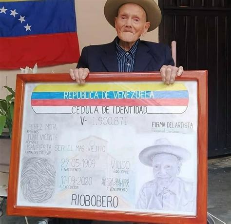 Venezolano Juan Vicente Pérez Mora Es Oficialmente El Hombre Más