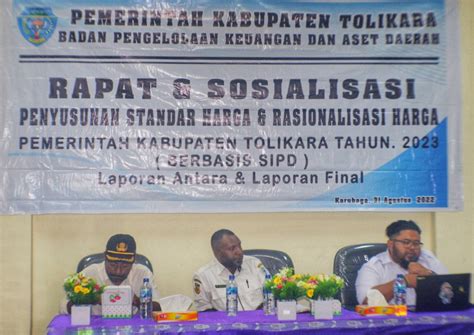 BPKAD Tolikara Gelar Rapat Dan Sosialisasi Penyusunan Standar Harga Dan