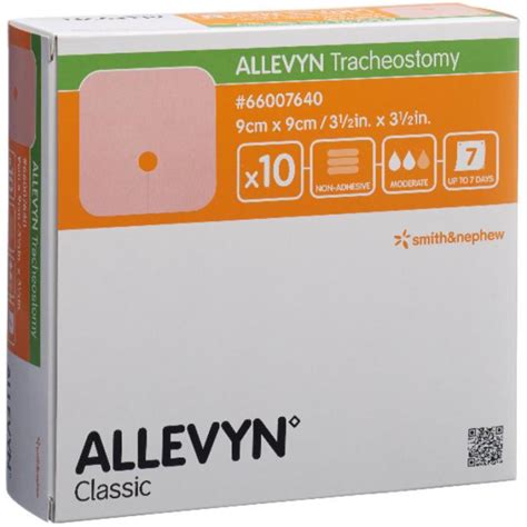 Buy Allevyn Tracheostomy Wound Dressing X Cm Pcs Kanela