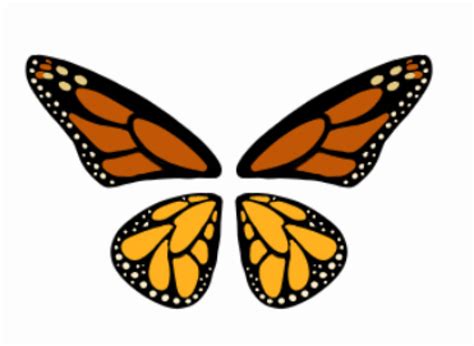 Monarch Butterfly Wings Template By Emmakatt On DeviantArt In 2022