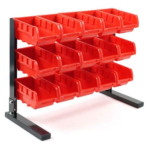 Stalwart Bench Top Parts Rack - 15 pieces - Tools - Tool Storage - Tools Storage Accessories