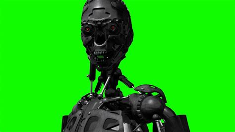 Free Hd Green Screen Creepy Robot Youtube