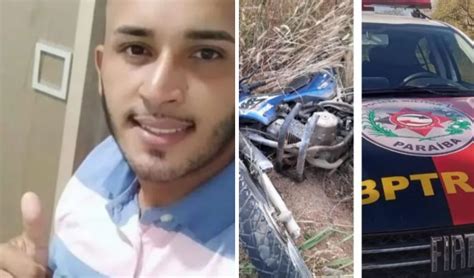 Jovem morre após perder controle da moto e cair em ribanceira