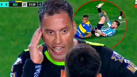 Habló Rapallini Por Qué No Cobró Penal Para Boca Por Alevosa Mano Del