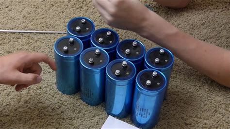 How To Make A Large Capacitor Bank