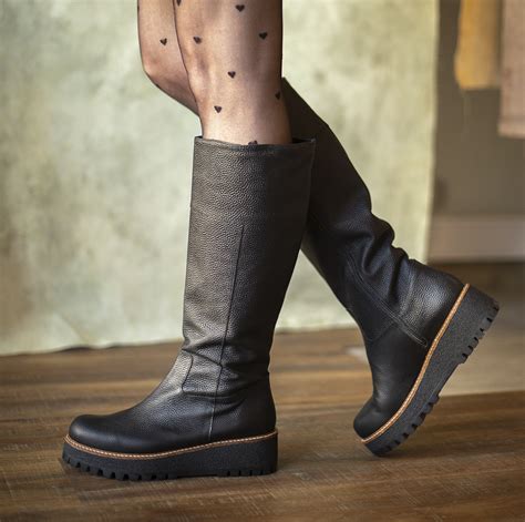 Botas De Cuero Negras Ubicaciondepersonascdmxgobmx