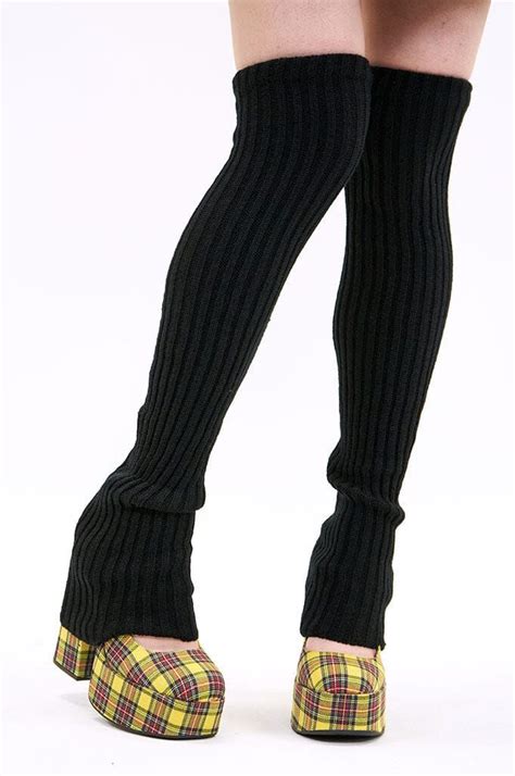 Heavy Rib Leg Warmers Leg Warmers Knit Leg Warmers Cool Outfits