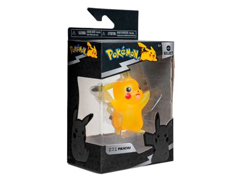 Ripley FIGURA TRANSPARENTE POKÉMON PIKACHÚ 6 CM