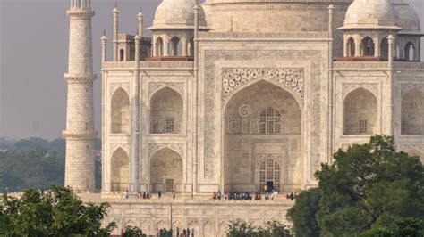 Agra, India - October 19th, 2022 : Taj Mahal Day View Stock Image ...