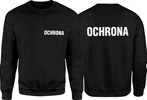 Ochrona Bluza Str J Ochroniarza Z Nadrukiem R Xxl Allegro Pl