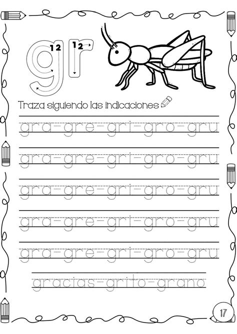 Cuaderno De SÍlabas Trabadas Para Lectoescriturapágina18 Imagenes Educativas