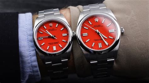 Understand And Buy Coral Red Oyster Perpetual Disponibile