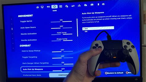 Fortnite How To Turn Onoff Auto Pick Up Weapons Tutorial Easy