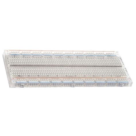 Bb830t Transparent Solderless Plug In Breadboard 830 Tie Points 4