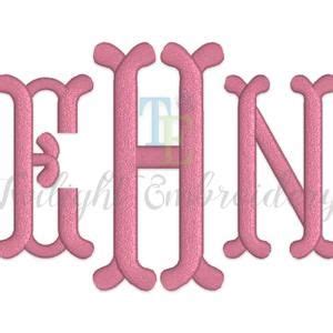 Sale Fishtail Monogram Embroidery Font Sizes Machine Bx Embroidery